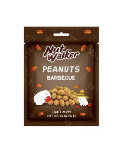 Nut Walker BBQ Peanut - Carton