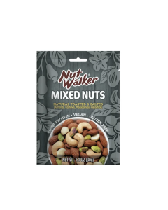 Nut Walker Deluxe Roasted Salted Mixed Nuts - Carton