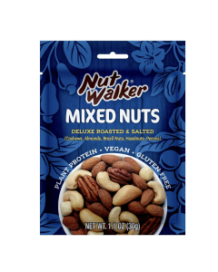 Nut Walker Deluxe Roasted & Salted Mixed Nuts - Carton