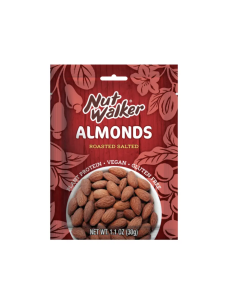 Nut Walker Roasted & Salted Almond - Carton