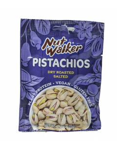 Nut Walker Roasted Salted Pistachio Nuts - Carton
