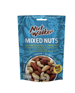 Nut Walker Natural Toasted Unsalted Mixed Nuts - Carton