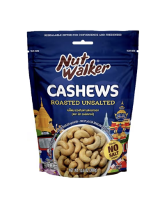 Nut Walker Unsalted Cashew - Carton