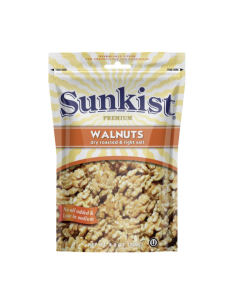 Sunkist Lightly Salted Walnuts - Carton