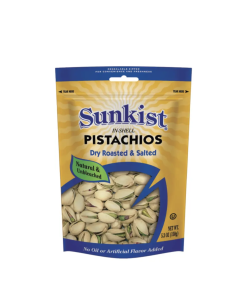 Sunkist Roasted & Salted Pistachio Nuts - Carton