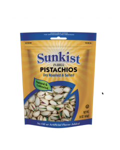 Sunkist Roasted & Salted Pistachio Nuts - Carton
