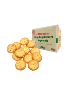 Hup Seng RING RING BISCUIT (VEG) 1X3.5 KG-Carton