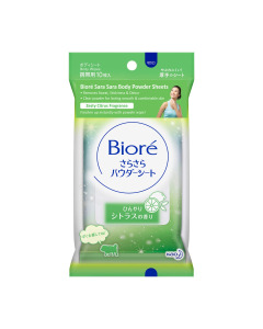 Biore SaraSara Body Powder Citrus Sheets 10s-Carton