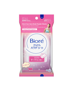 Biore SaraSara Body Powder Floral Sheets 10's-Carton