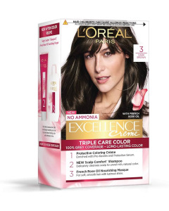LOreal Excellence #3 Dark Brown-Carton