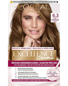 LOreal Excellence #6.3 Golden Dark Blonde-Carton