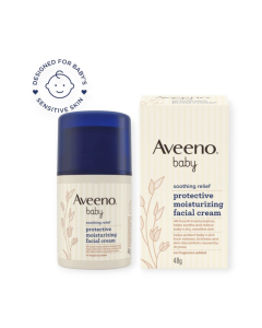 Aveeno Baby Soothing Relief Protective Moisturizing Facial Cream - Carton