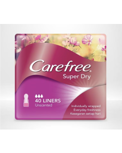 Carefree Super Dry Unscented - Carton
