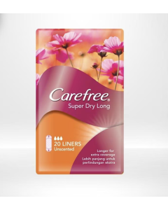 Carefree Super Dry Long Unscented - Carton