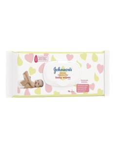 Johnson's Fragrance Free Baby Wipes - Carton