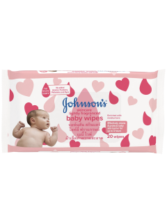 Johnson's Lightly Fragranced Baby Wipes - Carton