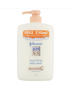 Johnson's pH5.5 Body Wash with Almond Oil - Carton