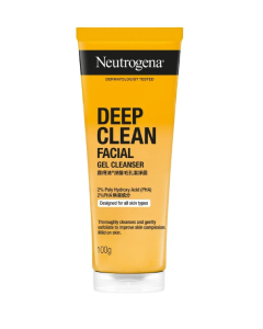 Neutrogena Deep Clean Facial Gel Cleanser 2% Poly Hydroxy - Carton