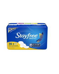 Stayfree Regular Ultra Thin w Wings - Carton