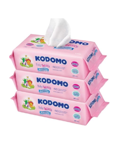 KODOMO Moisturizing 64s Triple Pack KODOMO Baby Wipes - Ask for Prices
