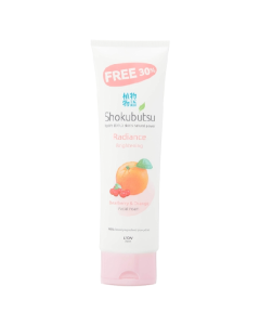 Shokubutsu Brightening Radiance Facial Foam / Scrub - Ask for Prices