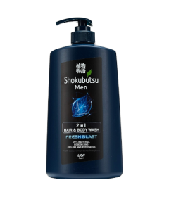 Shokubutsu Men Fresh Blast 2 IN 1 Hair & Body Wash - Ask for Prices