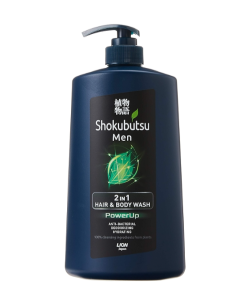 Shokubutsu Men PowerUp 2 IN 1 Hair & Body Wash - Ask for Prices