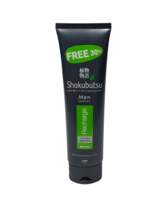 Shokubutsu Men Recharge Facial Foam / Scrub - Ask for Prices