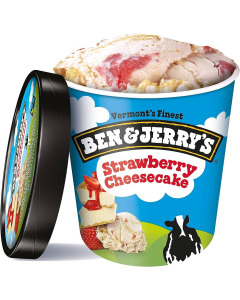 Ben & Jerry's Strawberry Cheesecake Ice Cream 473ML-Carton