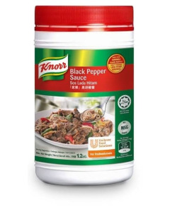 KNORR BLACK PEPPER SAUCE - CARTON