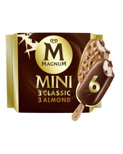 Magnum Mini Almond Ice Cream 55ML (6x6)-Carton