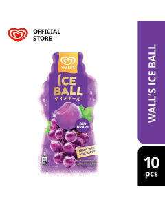 Wall's Ice Ball Red Grape Ice Cream 90ML-Carton