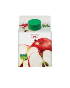 Marigold Peel Fresh Less Sugar Apple Aloe Vera Juice - Carton