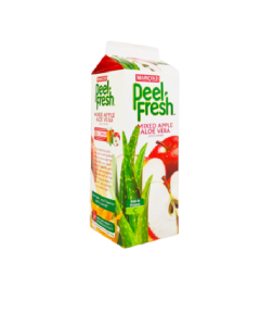 Marigold Peel Fresh Apple Aloe Vera Juice  - Carton