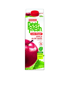 Marigold Peel Fresh Apple Aloe Vera Juice - Carton