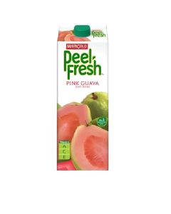 Marigold Peel Fresh Less Sugar Pink Guava Juice - Carton