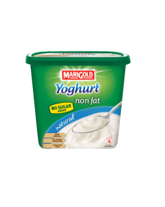 Marigold Non Fat Yoghurt Natural - Carton