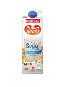 Marigold PowerBeans Fresh Soya Milk Original - Carton