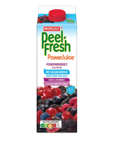 Marigold Peel Fresh PowerJuice Powerberries No Sugar Added Juice  - Carton