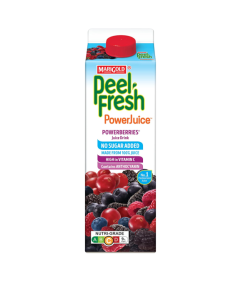 Marigold Peel Fresh PowerJuice Powerberries No Sugar Added Juice - Carton