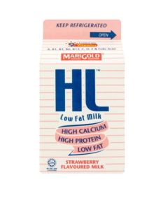 Marigold HL Milk Strawberry - Carton