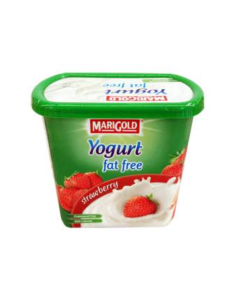Marigold Low Fat Yoghurt Strawberry - Carton