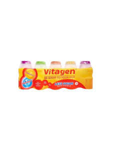 Vitagen Less Sugar Cultured Milk Apple - Carton