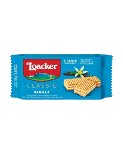 Loacker Classic Vanilla Wafer 175g X 18-Carton