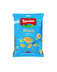 Loacker Minis Vanille Wafer 200g X 6-Carton