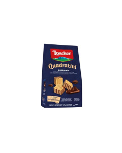 Loacker Quadratini Mini Choco Wafer 125g X 12-Carton