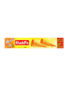 ALADDIN CONE ROLLED SUAR ICE CREAM ALADDIN 12PC - Carton