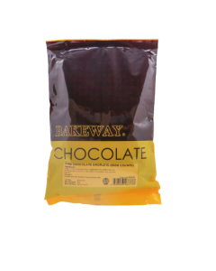 Bakeway Chocolate Dark Couverture Droplets 70% B- Carton