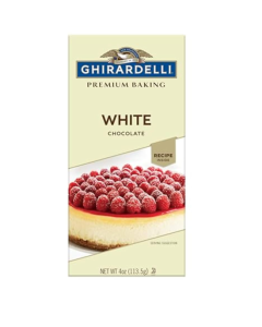 Ghirardelli Baking Bar White - Carton