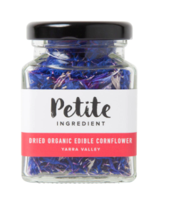 PETITE INGREDIENTS DRIED FLOWER ORGANIC CORNFLOWER BLUE - Carton